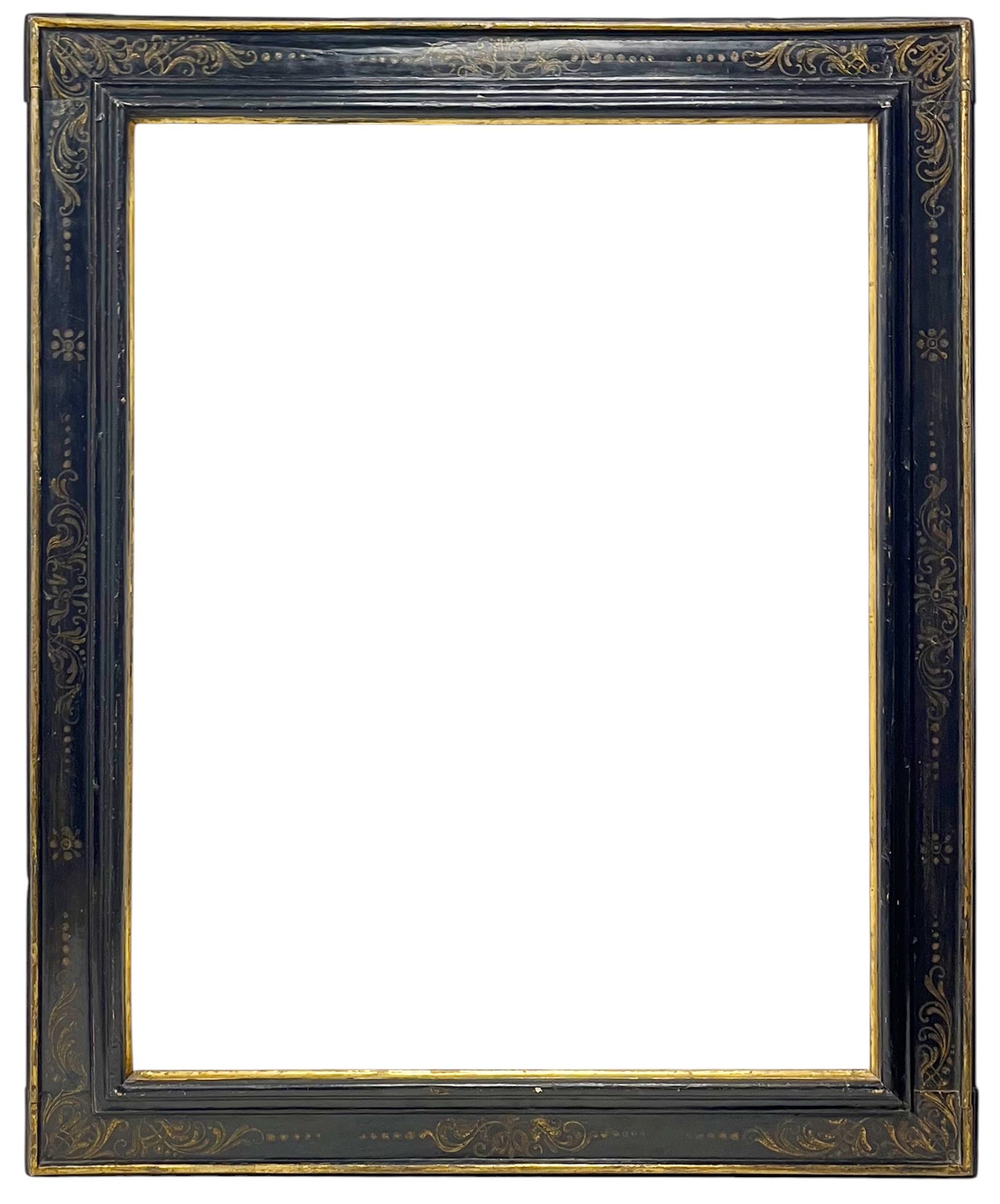 Cadre italien XVIIe — 93,6 x 75,1 cm — Réf. PC0812M2