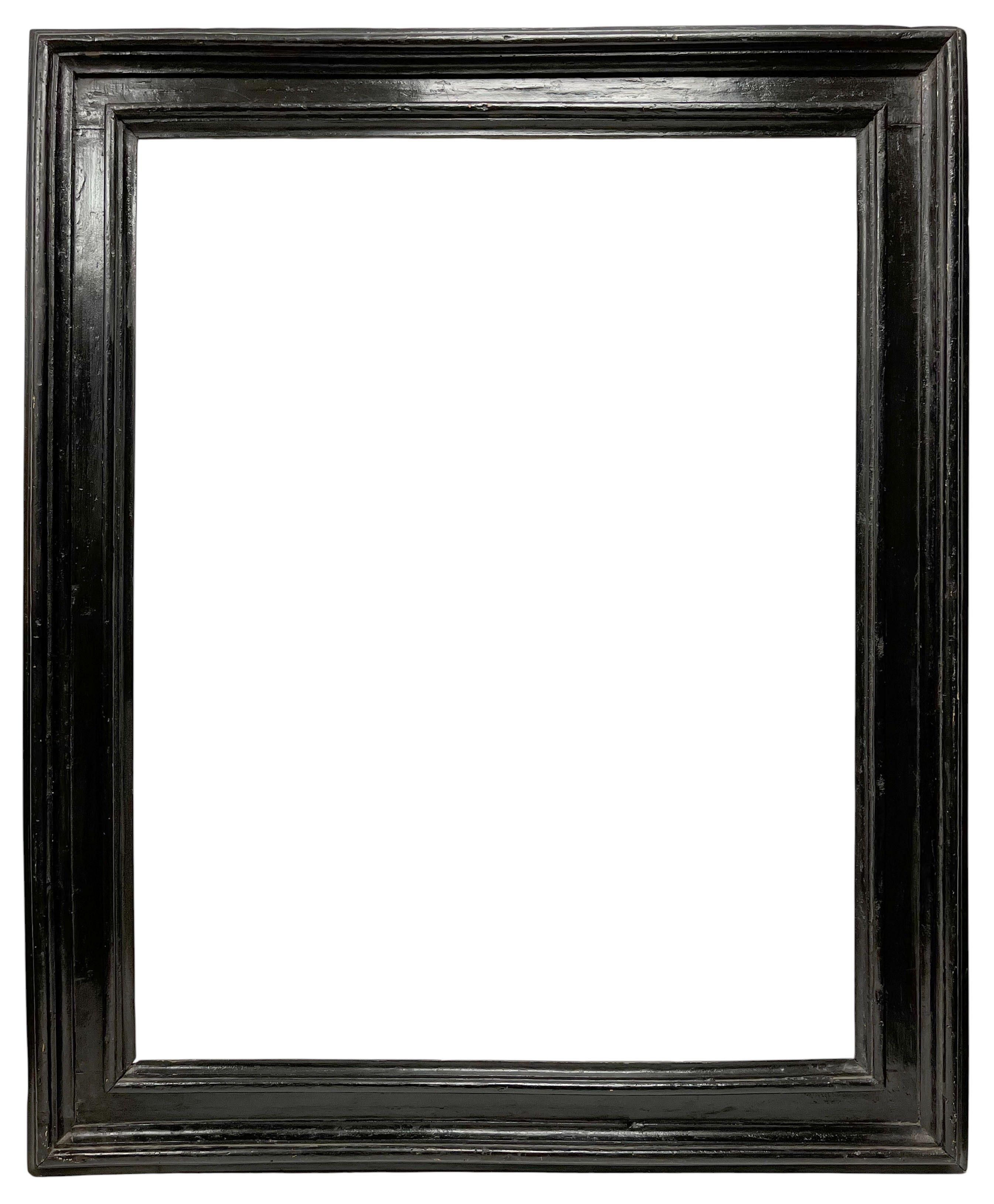 Cadre dit 'à cassetta' d'époque XVIIe — 94,5 x 76,3 cm — Ref. PC0117M1