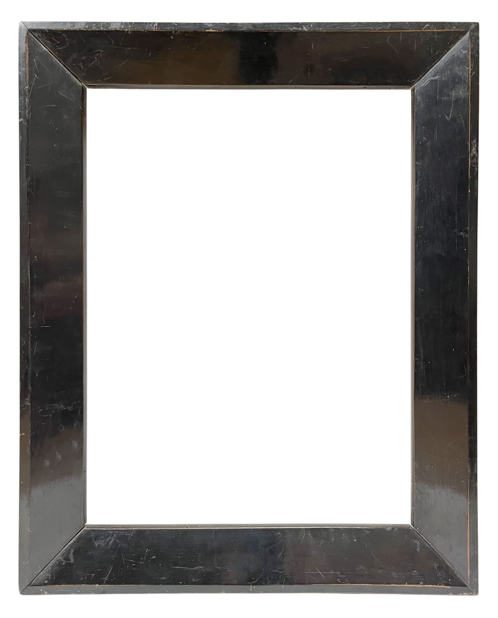 Cadre pente noircie XIXe — 39 x 29,3 cm — Ref. PC0046M1 (paire avec le PC0047M1)