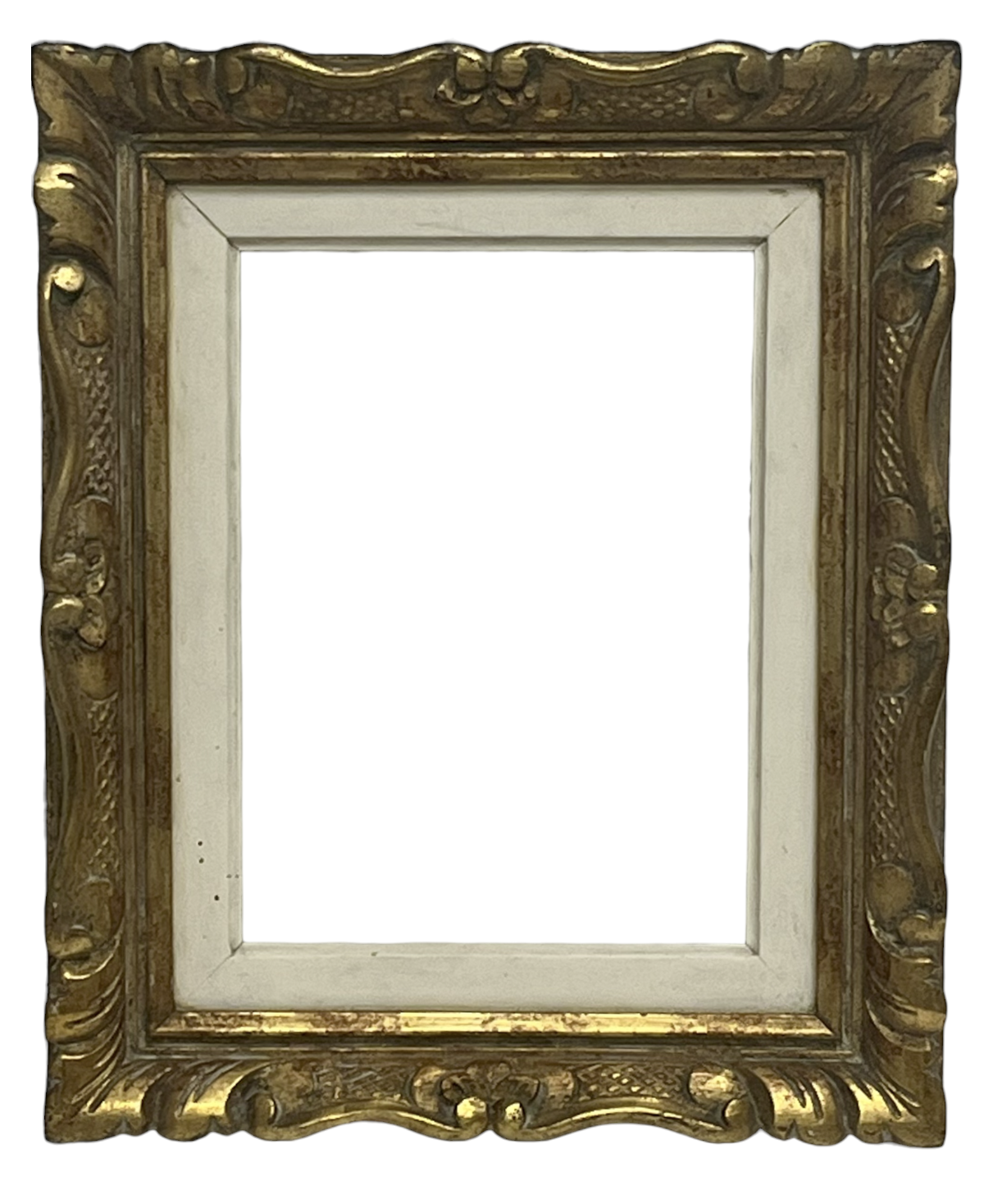 Cadre en bois doré - 24 x 18 cm - Ref. 2102