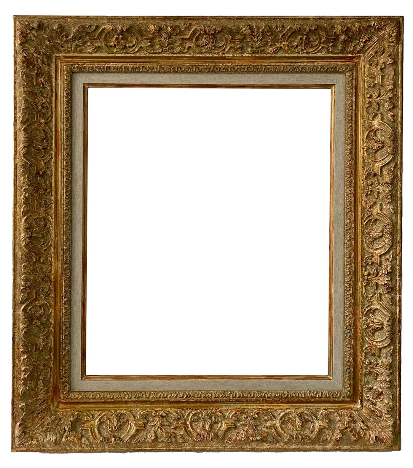 Louis XIV Style Frame - 56.10 X 44.50 - Ref - G060