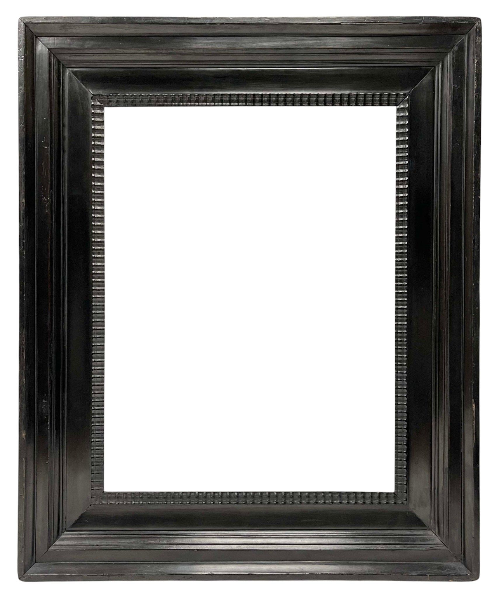 Cadre flamand XVIIe — 54,3 x 42,6 cm —PC0399M2