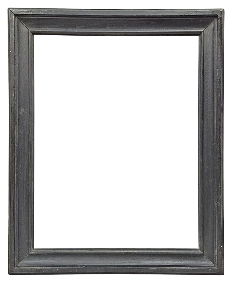 Cadre bois noirci XIXe — 54 x 43 cm — Ref. 3114