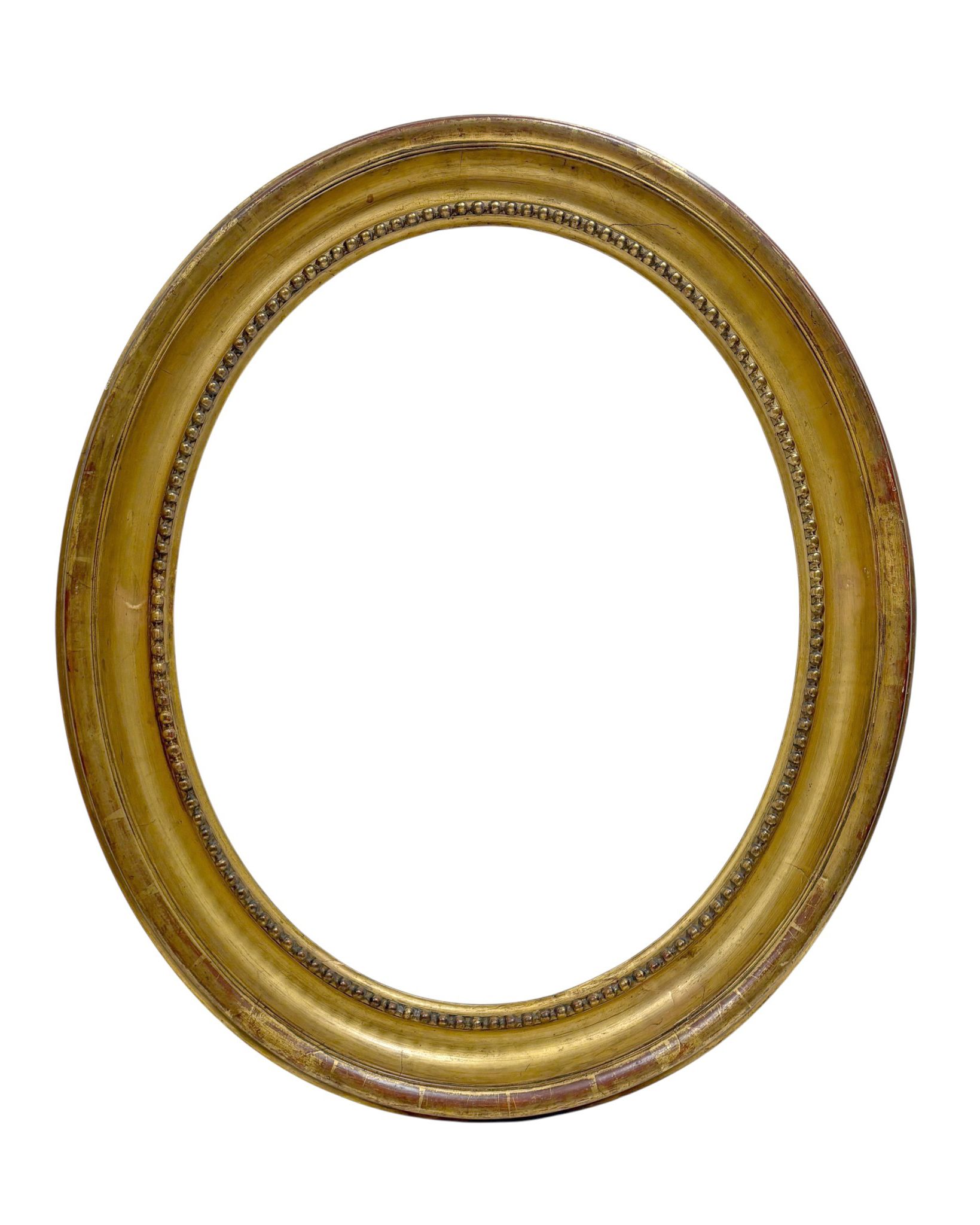 Cadre ovale XIXe — 75 x 61,2 cm — Réf. 2776