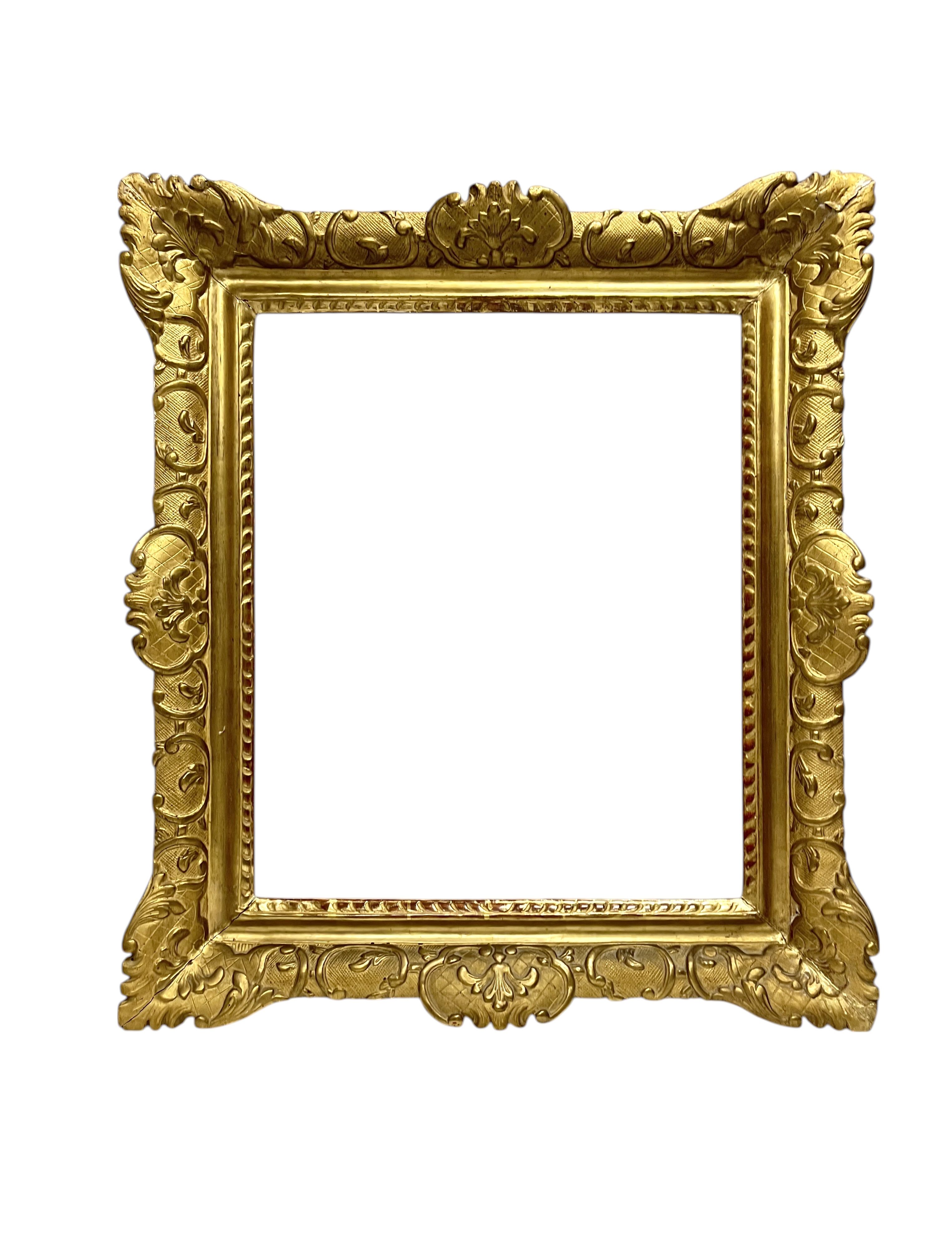 Cadre de style Louis XIV — 60,8 x 49,8 cm — Ref.2316