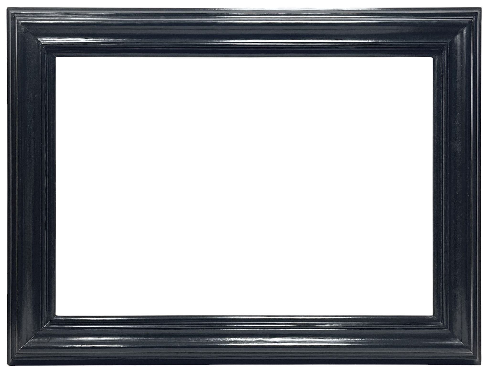 Cadre en bois noirci — 51 x 74 cm — Ref. 2641