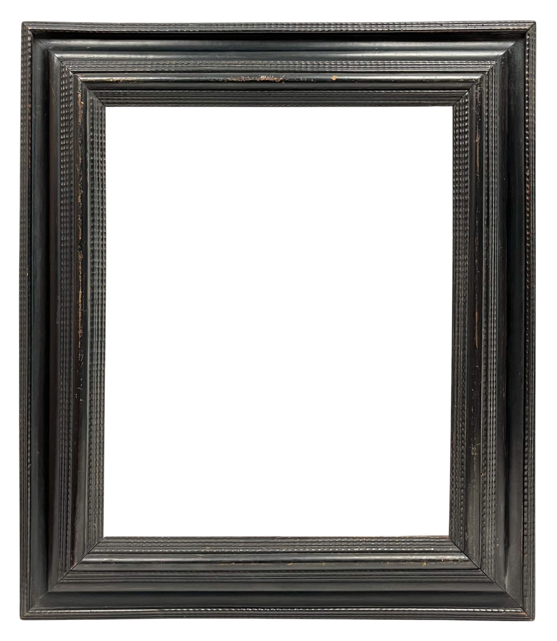 Cadre flamand d'époque XVIIIe — 36,3 x 28,5 cm — Ref. PC0017M1