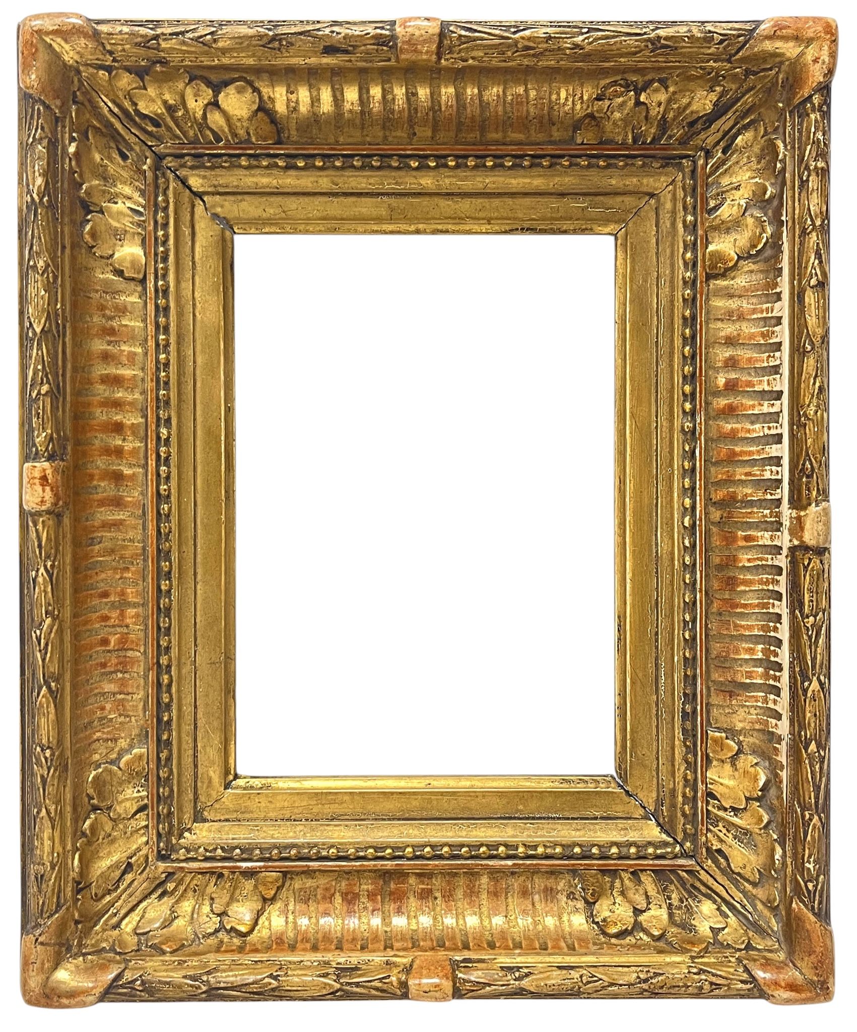 Cadre à canaux XIXe — 15.3 x 11.3 cm — Ref. 2608