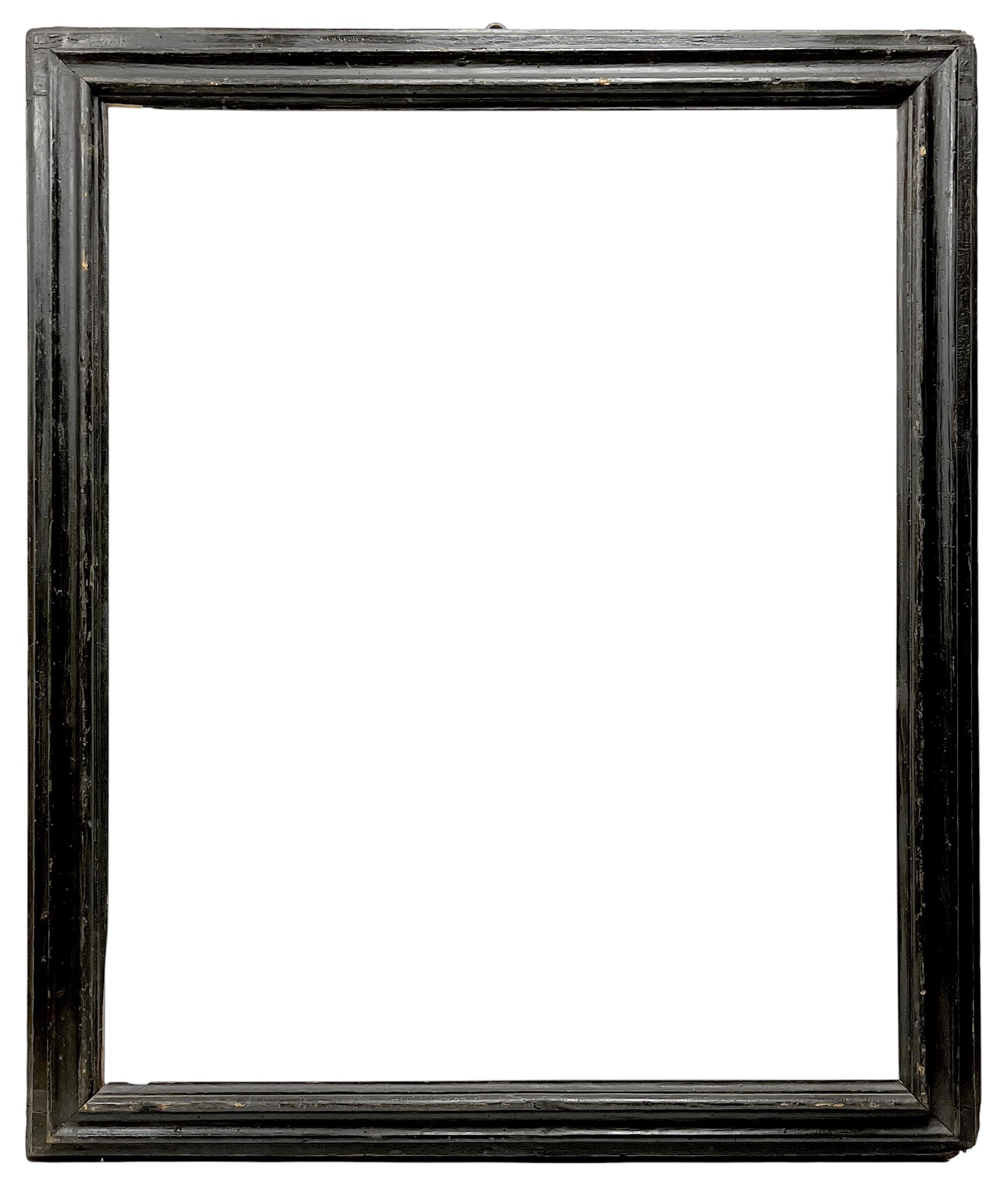 Cadre italien en bois mouluré XVIIe — 83,8 x 68 cm — Ref. PC0073M1