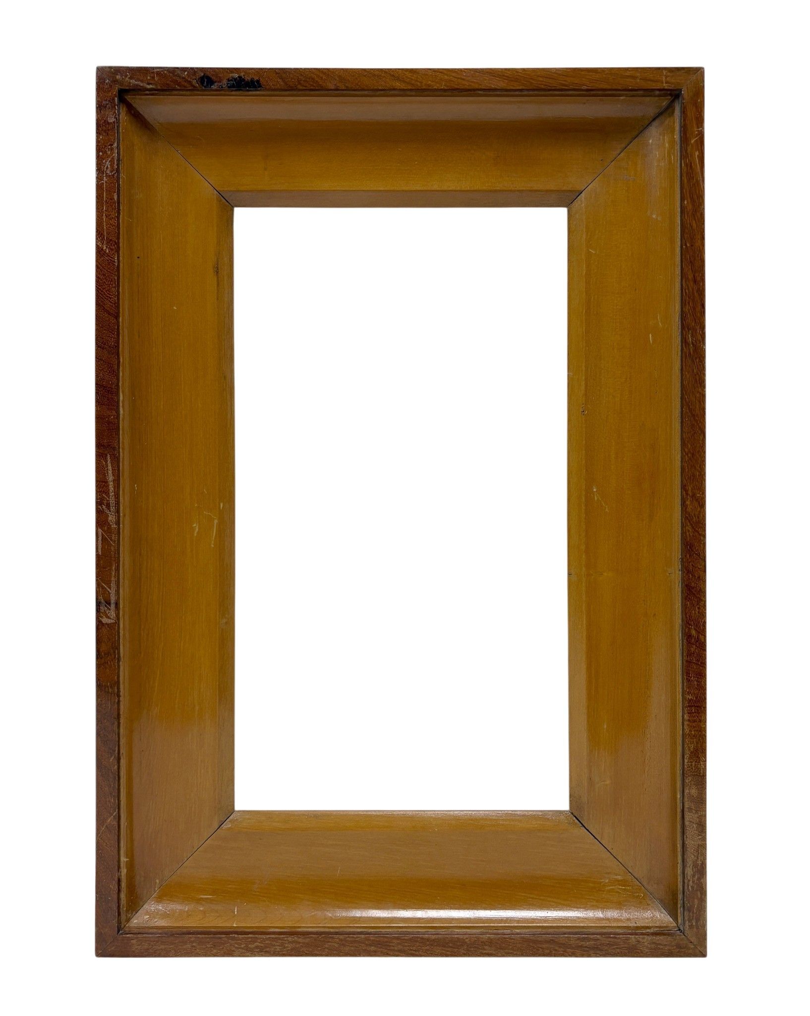 Cadre en bois contrastés — 41,2 x 23,8 cm — Réf. 2787