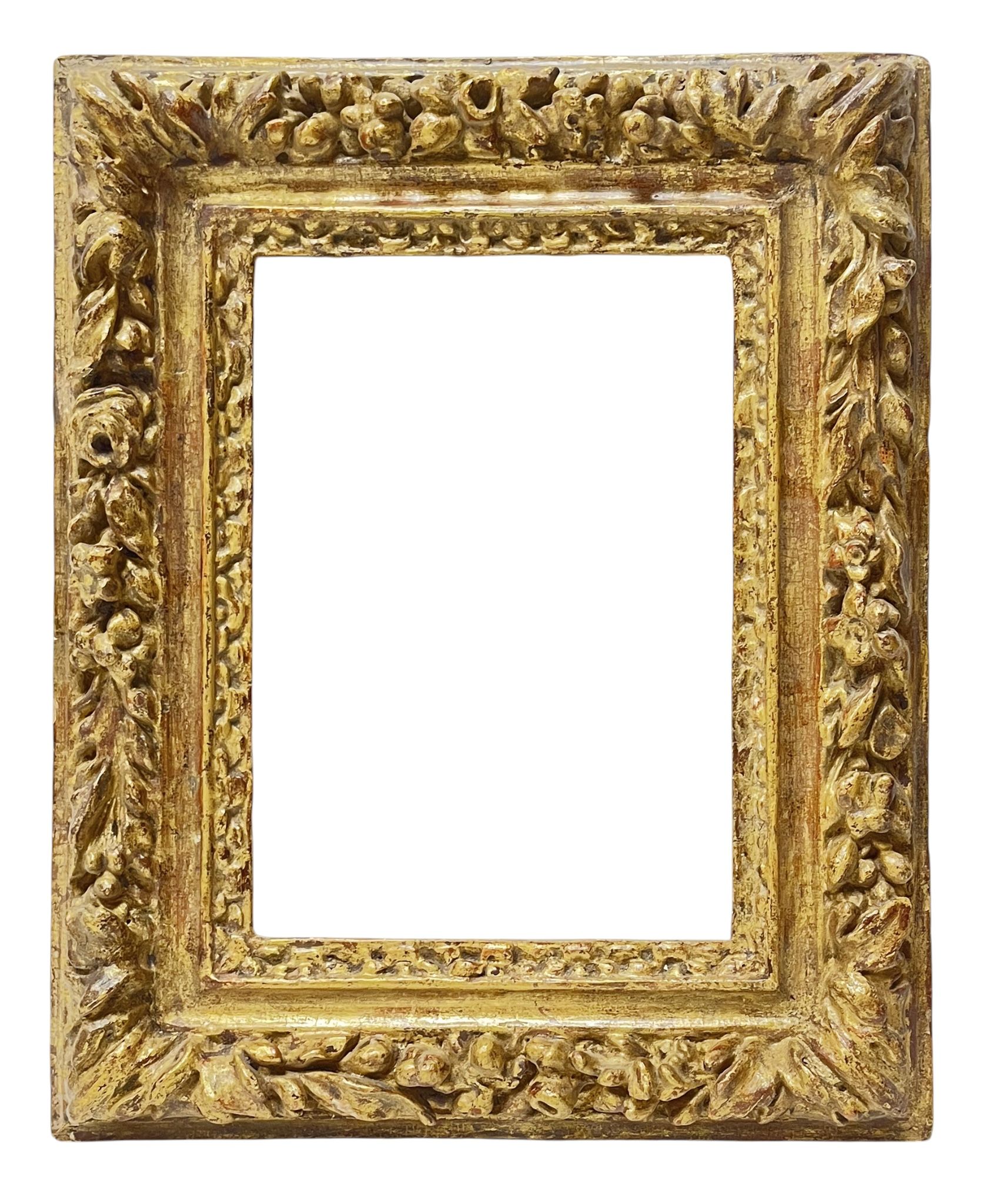 Cadre d'époque Louis XIII — 21 x 15,7 cm — Réf. PC1032M2