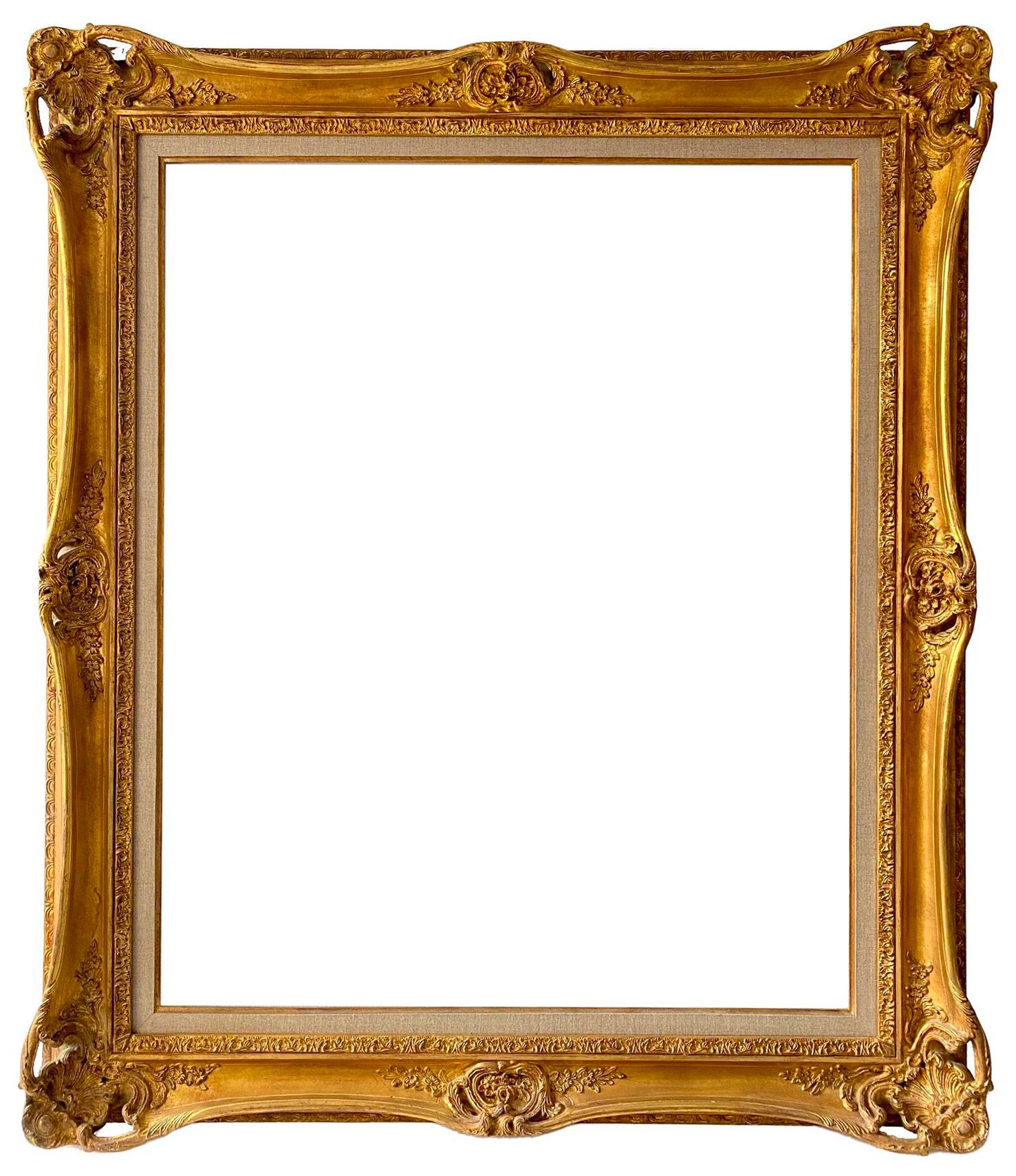 Cadre de style Louis XV - 92,70 x 73,80 - Réf - 1267