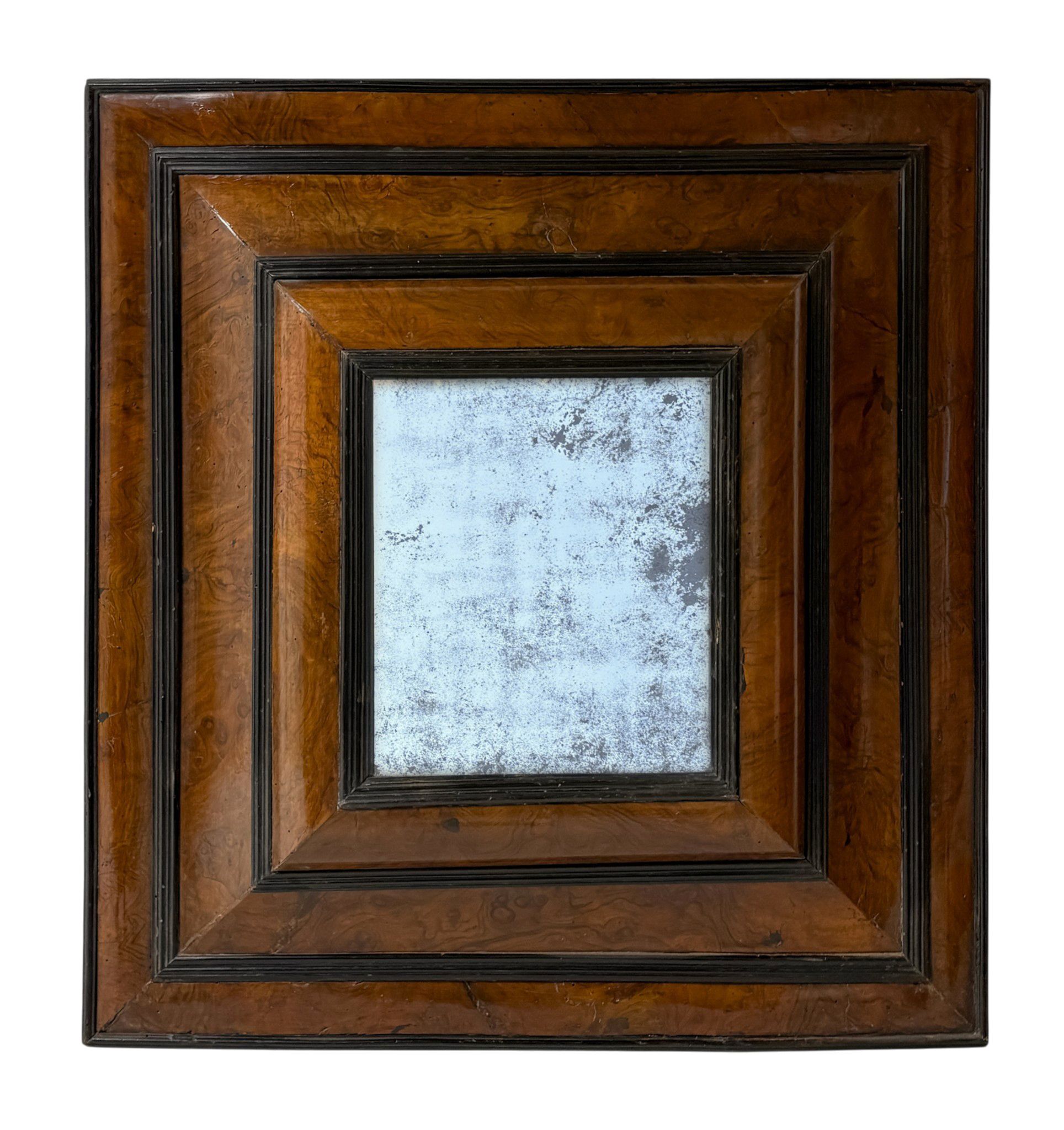 Cadre hollandais XVIIe avec glace — 24 x 21,5 cm — Réf. PC1203M2