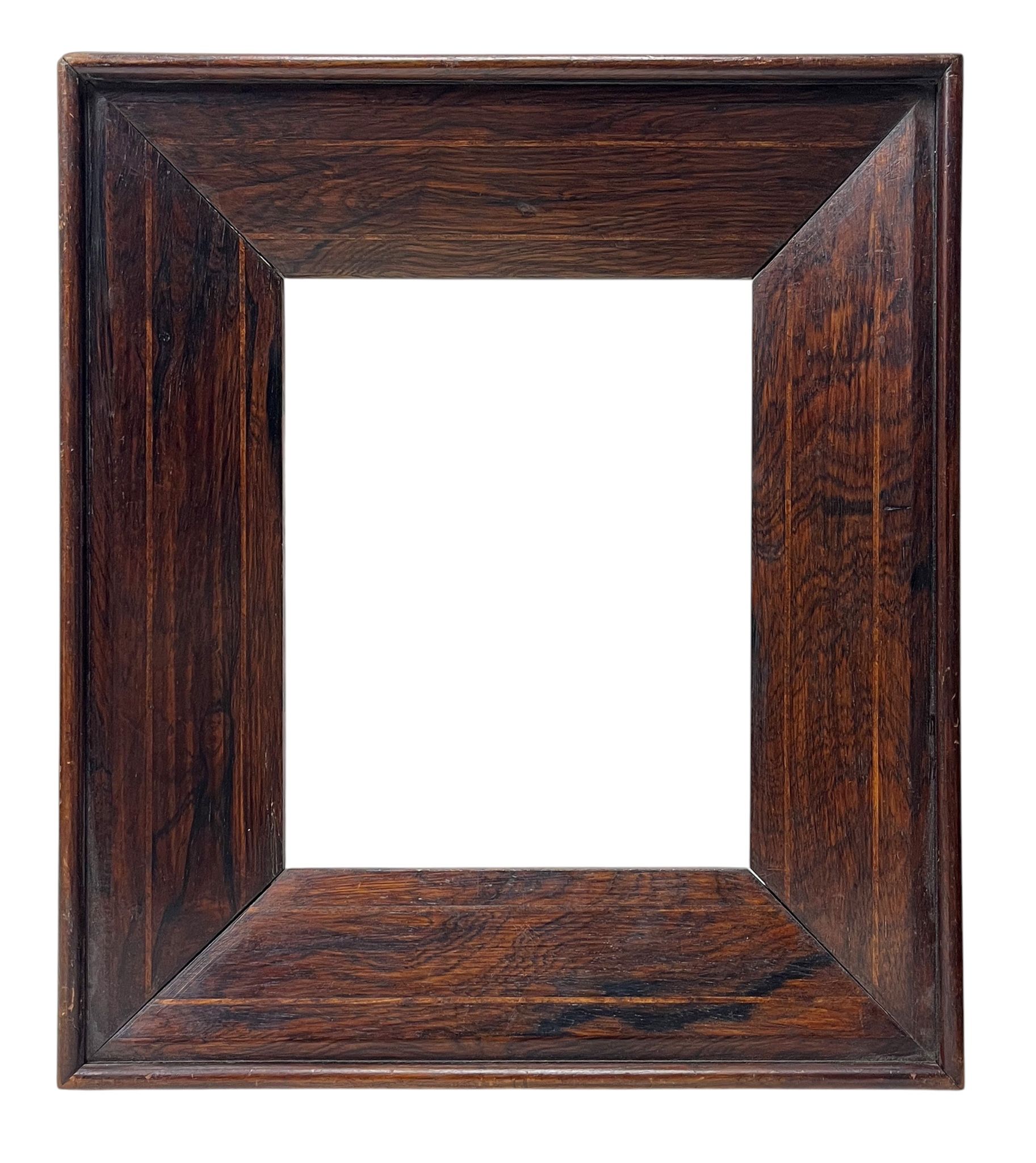 Cadre en bois à filet XIXe — 21 x 21,7 cm — Réf. PC1028M2