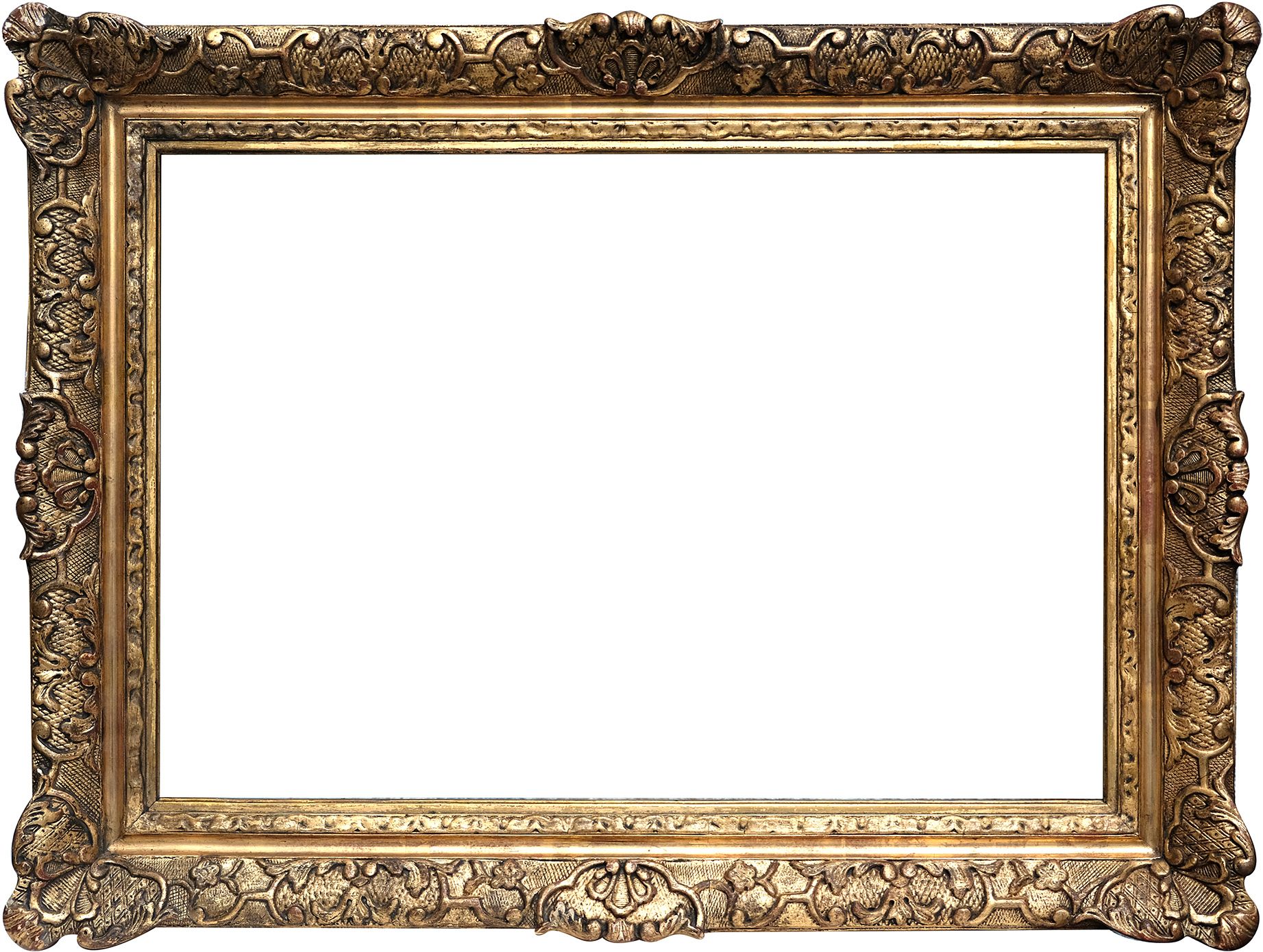 Cadre style Louis XIV - 53 x 36,9 cm- REF-1128