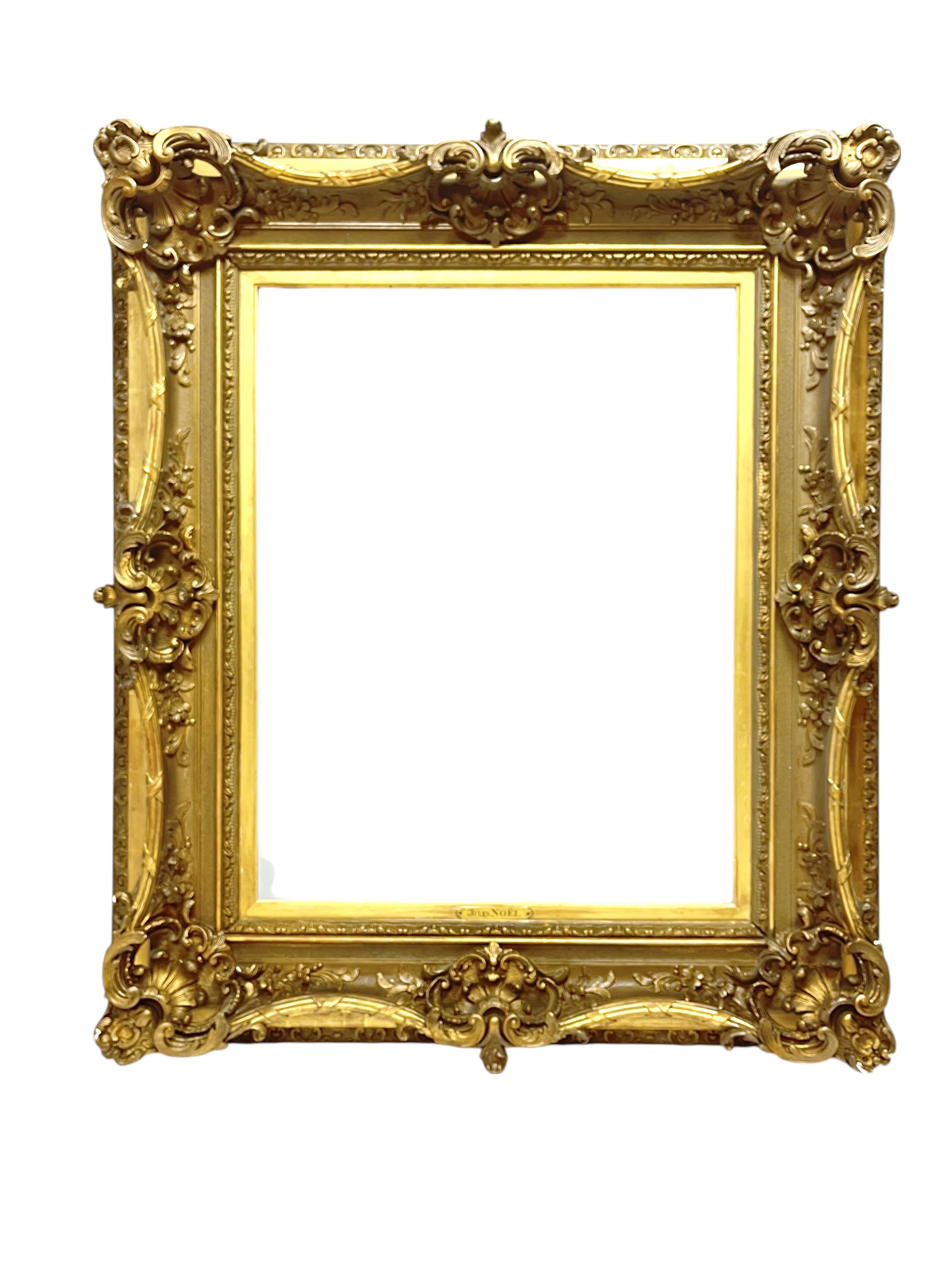 Cadre de style Louis XV — 64,5 x 49,5 cm — Ref. 2327