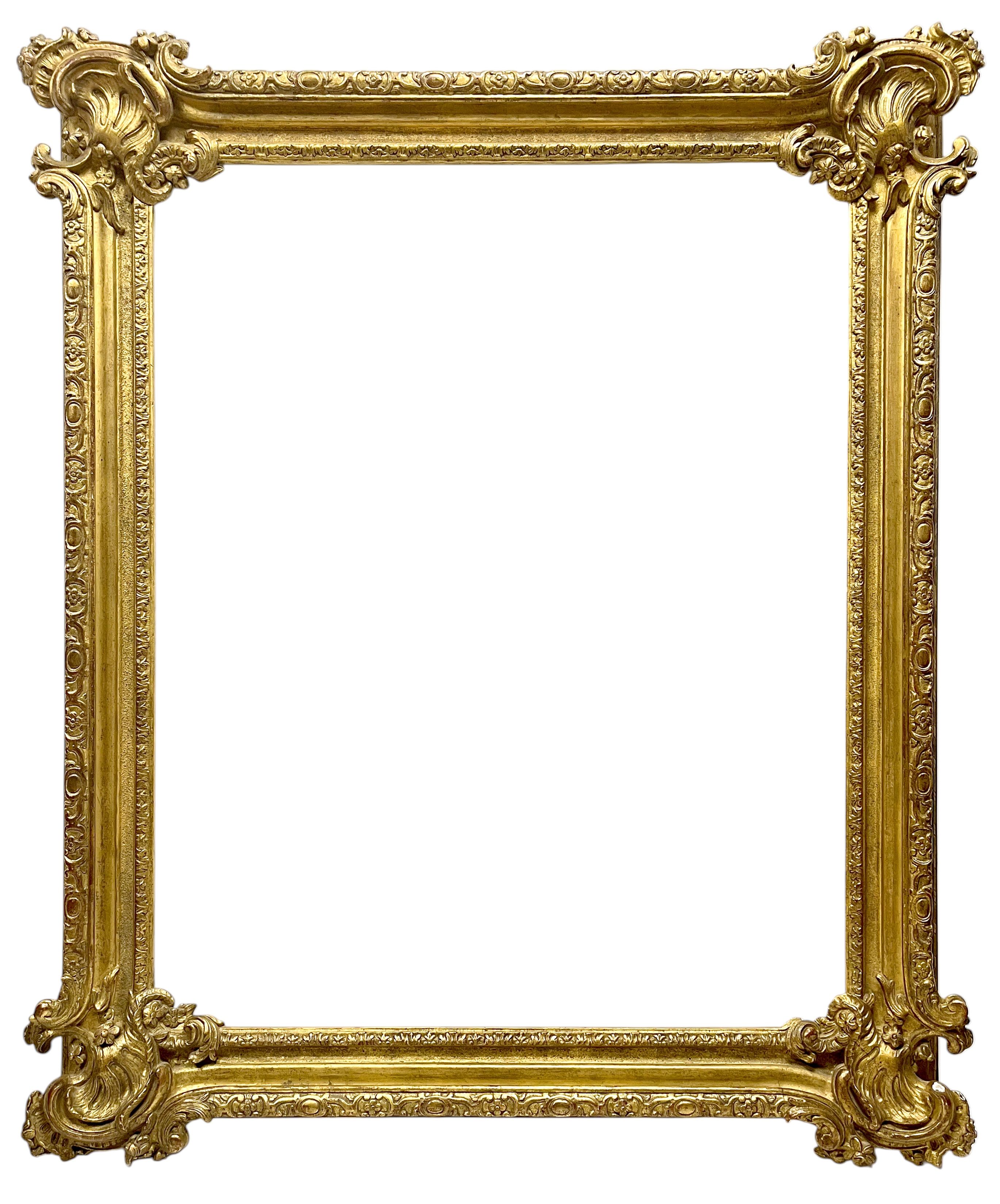 Cadre d'époque Régence — 82 x 65,6 cm — PC0213M2