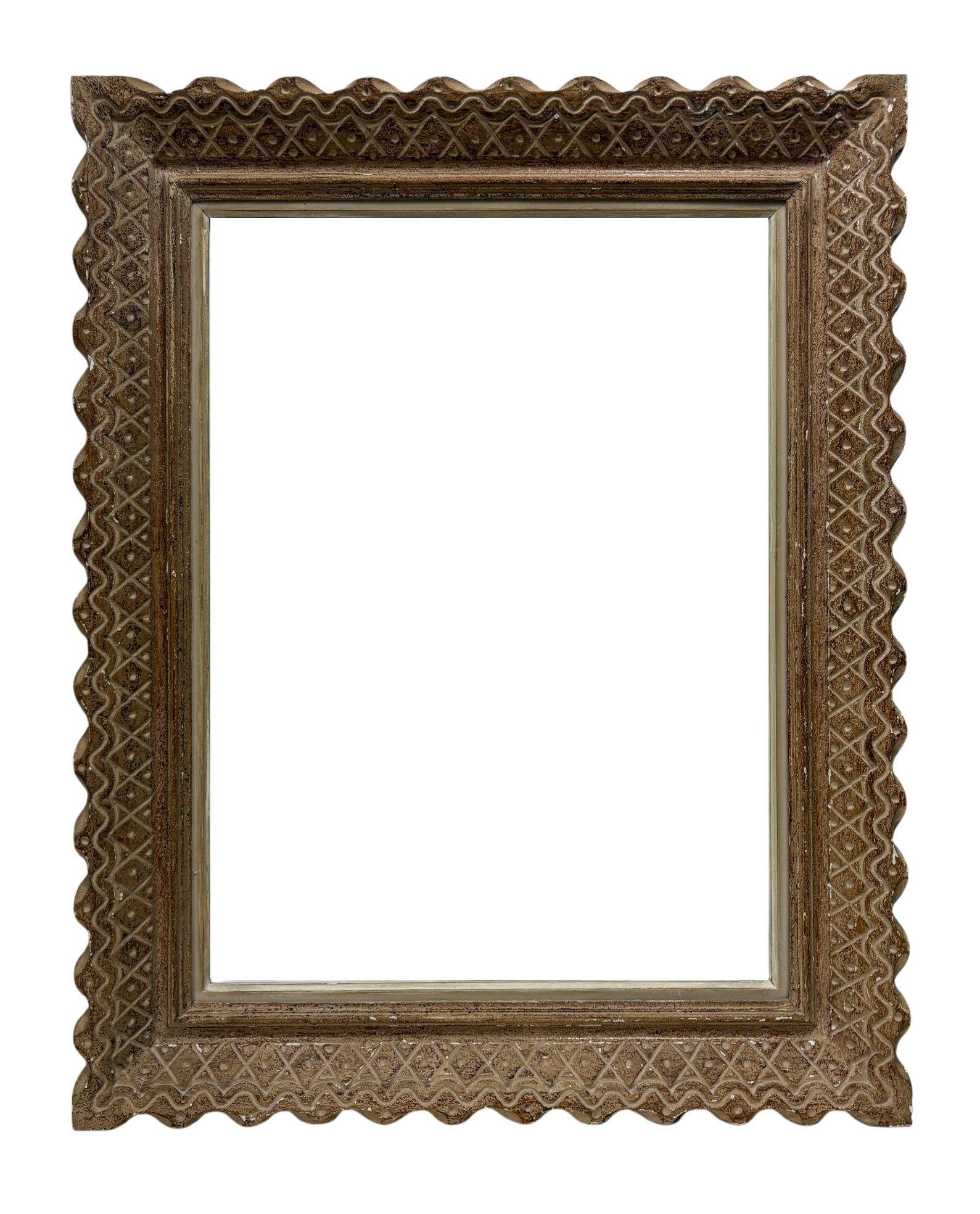 Cadre estampillé E. Bouche — 73,7 x 54,5 cm — Réf. 2767