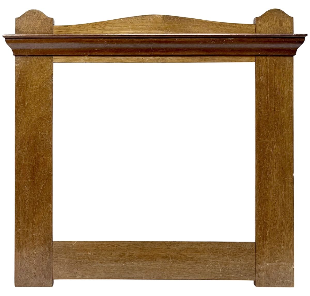 Cadre asymétrique en bois teinté — 27.7 x 30.7 cm — Ref. 2351