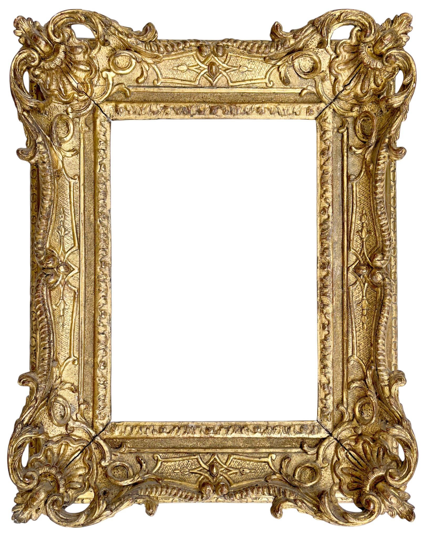 Cadre d'époque Louis XV — 35,6 x 25,4 cm — Réf. PC0356M2