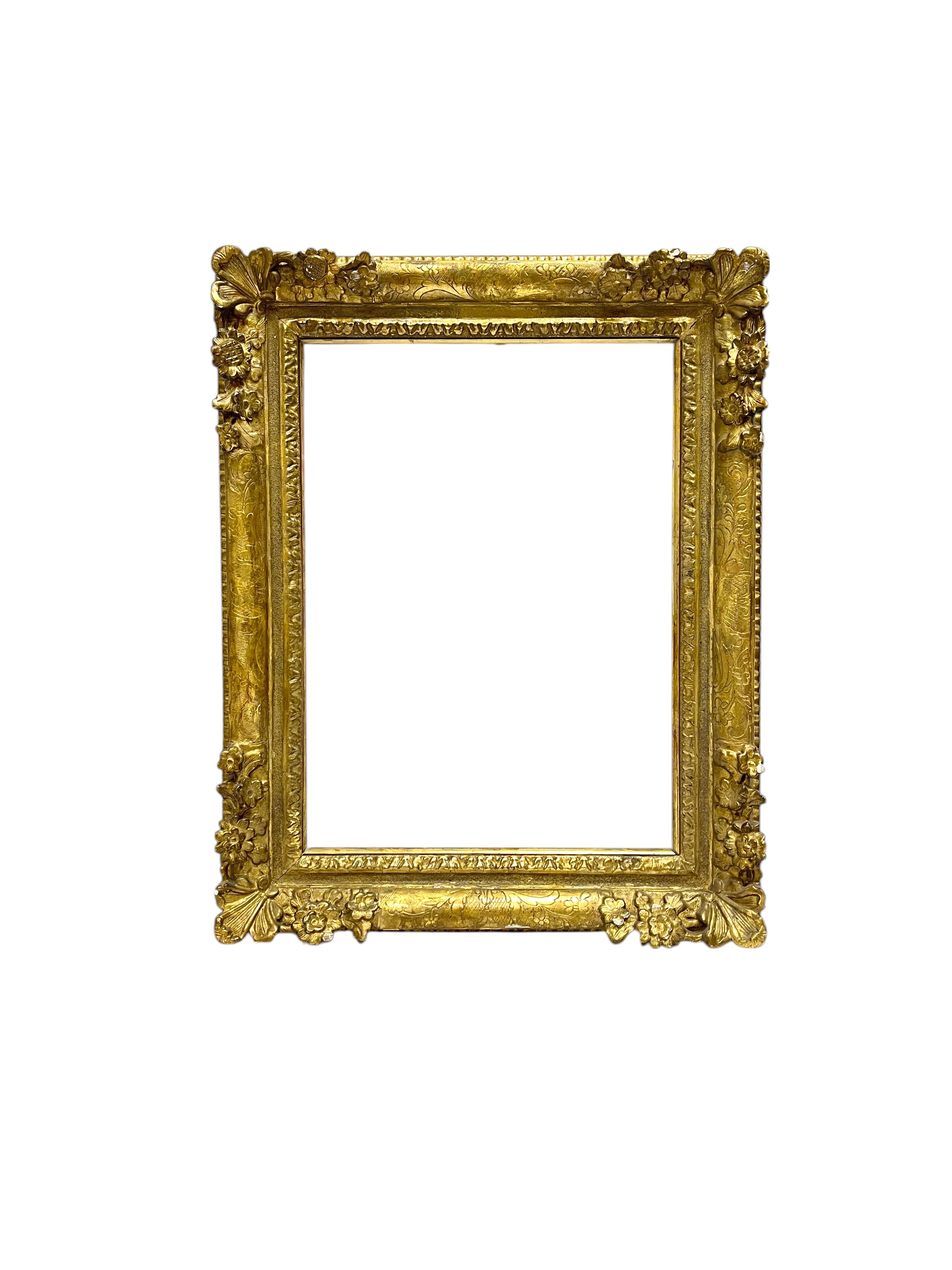 Cadre de style Louis XIV — 45,5 x 34,8 cm — Ref. 2312