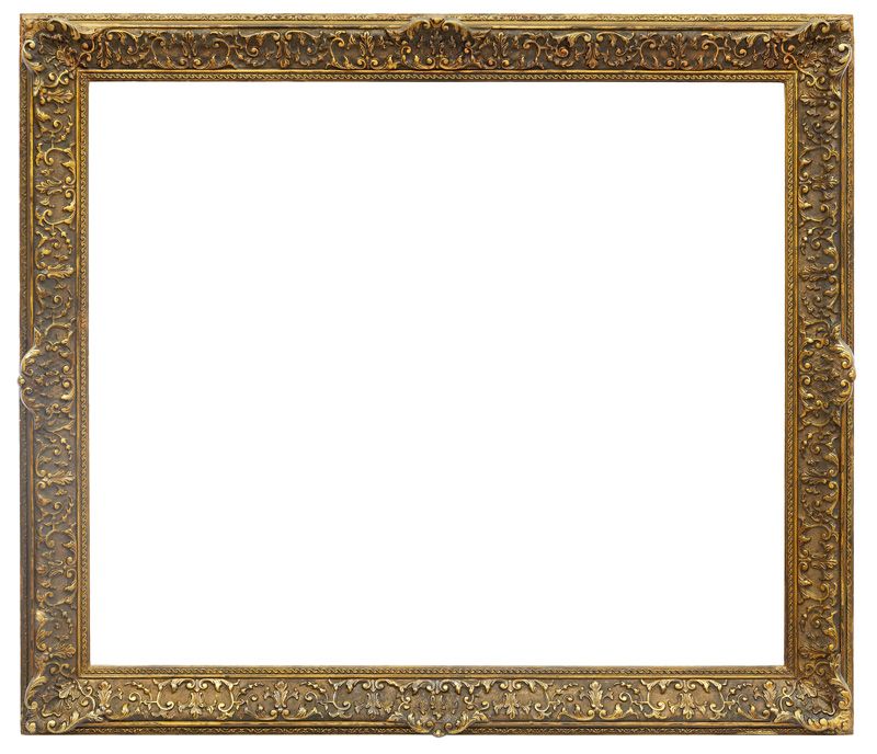 Cadre  de style Louis XIV - 69,9x82 - REF-434