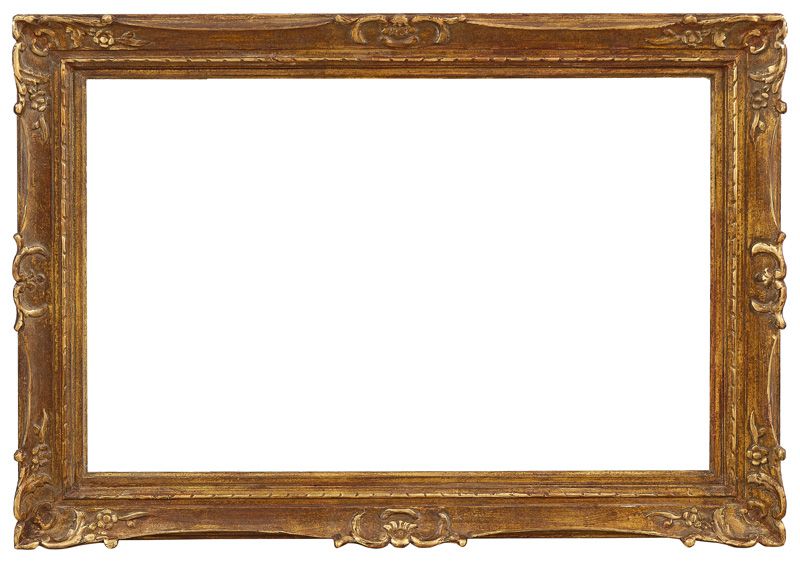 Cadre style Louis XV - 51,3 x 77 - REF-295
