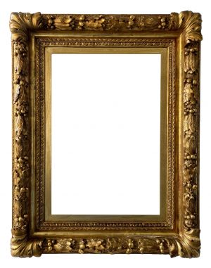 Cadre de style Louis XIII - 65,20 x 40,80 - REF - 1361