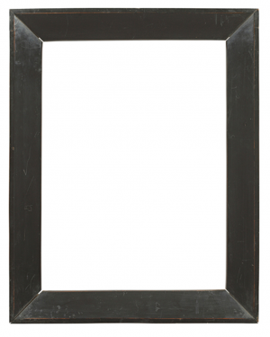 Cadre pente noircie XIXe — 39 x 29,3 cm — Ref. 3060 (paire avec le 3059)