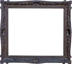 Style Montparnasse wooden carved frame- 52,2 x 44,2 cm- REF-938