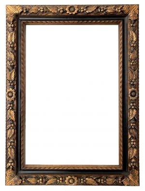 Cadre style Louis XIII - 60.40 x 40.10 - REF - 053