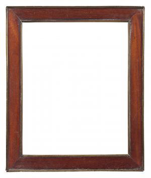 Cadre XIXe en acajou — 27 x 21,8 cm — Ref. 3079