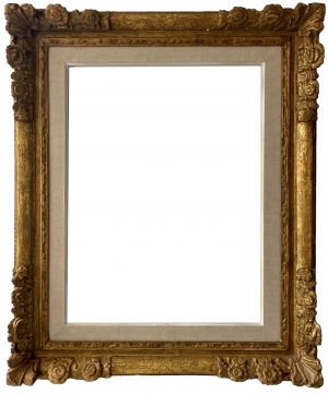 Carved wooden frame - 73.50 X 55.50 - Ref - 946