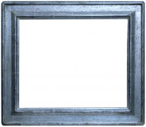 Modern silver frame -47.5 X 39.5- Ref. 1042