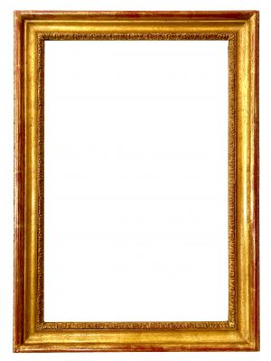 Cadre baguette dorée - 41,80 x 27,80 - REF - 1700