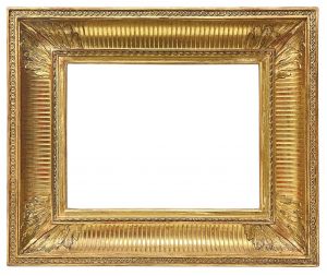 Cadre à canaux XIXe — 27.2 x 35.2 cm — Ref. 2656