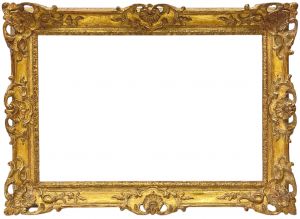 Cadre d'époque Louis XV — 42.8 x 65.3 cm — Ref. PC0721M2