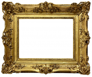 Cadre de style Louis XV - 41,40 x 31,50 - REF 1358