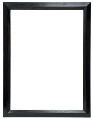Cadre double pente noirci. — 65,2 x 48,2 cm — Réf. PC0613M2