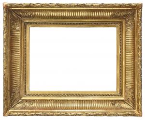 Cadre à canaux XIXe — 25.8 x 35 cm — Ref. 2655