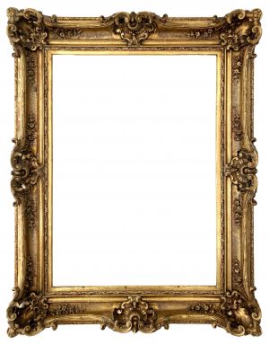 Cadre de style Louis XV - 94,00 x 67,40 - REF - 1299
