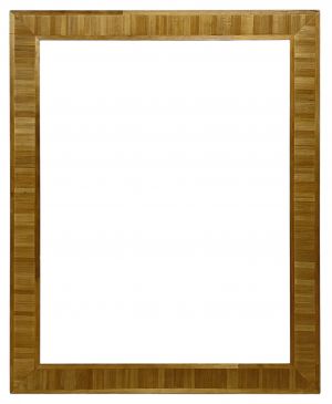 Cadre en marqueterie de paille XXe — 65.4 x 50.2 cm — Ref. PC0612M2