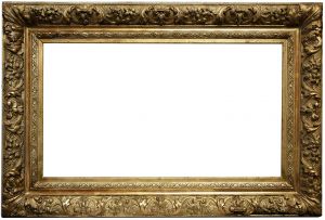 Napoleon III style frame - 57x84 - REF 801