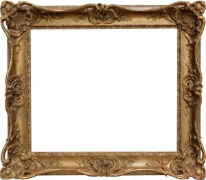 Cadre style Louis XV 56.3 x 47.5 REF. 916