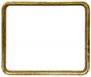 Cadre d'époque Louis-Philippe — 30.5 x 36.5 — Ref. 2384