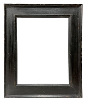 Cadre dit 'à cassetta' noirci XVIIIe — 50,9 x 40,4 cm — Ref. PC0066M1