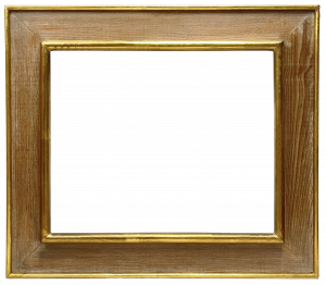 Cadre à cassetta à filets dorés — 38.5 x 46.5 cm — Ref. 2669