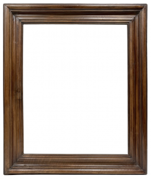 Cadre en noyer mouluré XVIIe — 72,5 x 61 cm — Ref. 3142