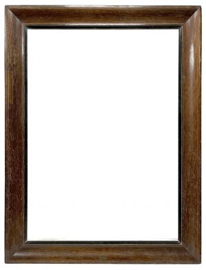 Cadre en bois vernis à filets — 84,3 x 60,2 cm — Réf. PC0188M1