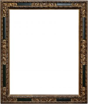 Cadre en bois sculpté style Renaissance - 105 x 86,5 - REF - 913